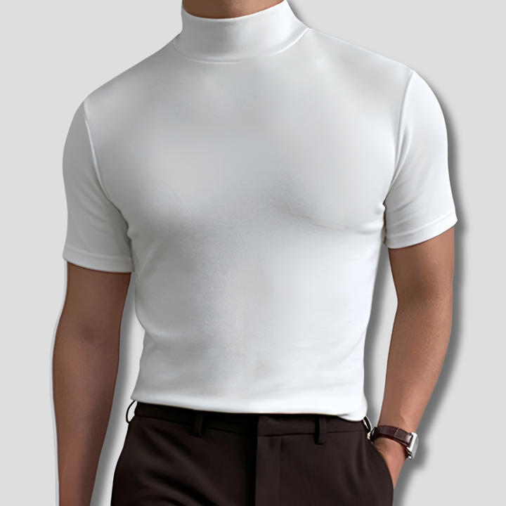 Men's Lightweight Breathable Turtleneck Shirt