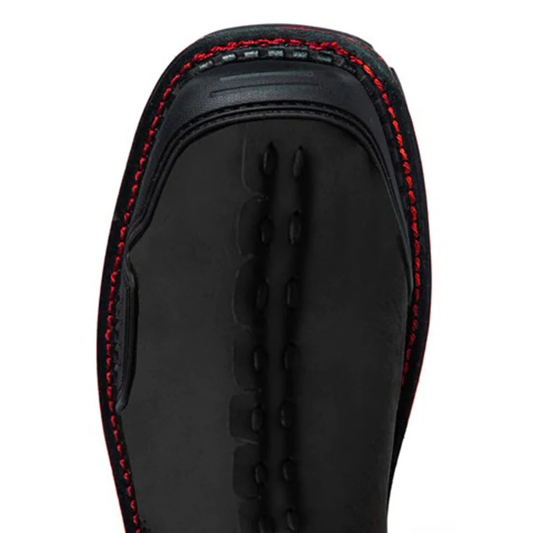 Men's Ankle Boots with Skull Design - Bold Style and Comfort