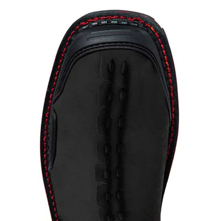 Men's Ankle Boots with Skull Design - Bold Style and Comfort