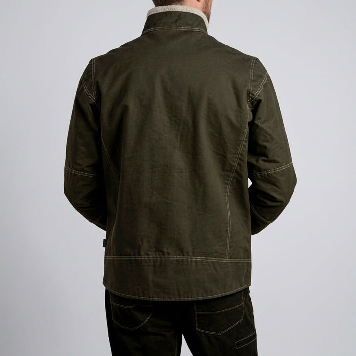 Men's Full-Zip Jacket with Sherpa Collar