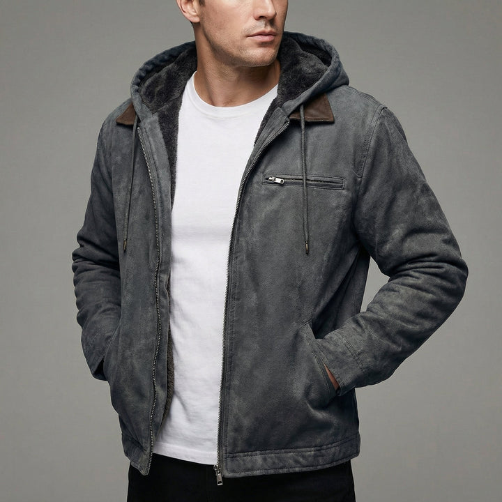 Men's Rugged Insulated Casual Winter Jacket
