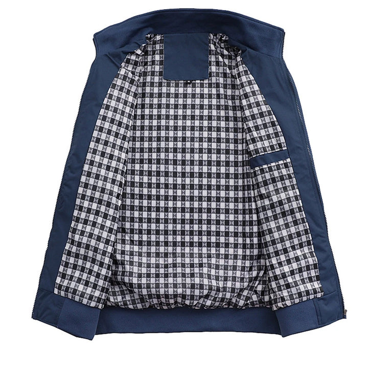 Men's Casual Solid Slim Fit Coat for Autumn and Winter