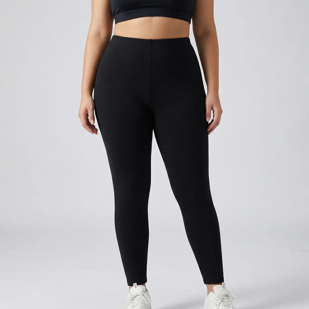 Paula | Women's High-Waist Plus Size Athletic Leggings