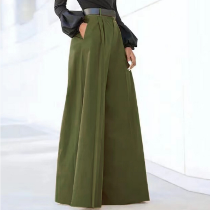 Jane | Women's High-Waisted Wide-Leg Palazzo Pants