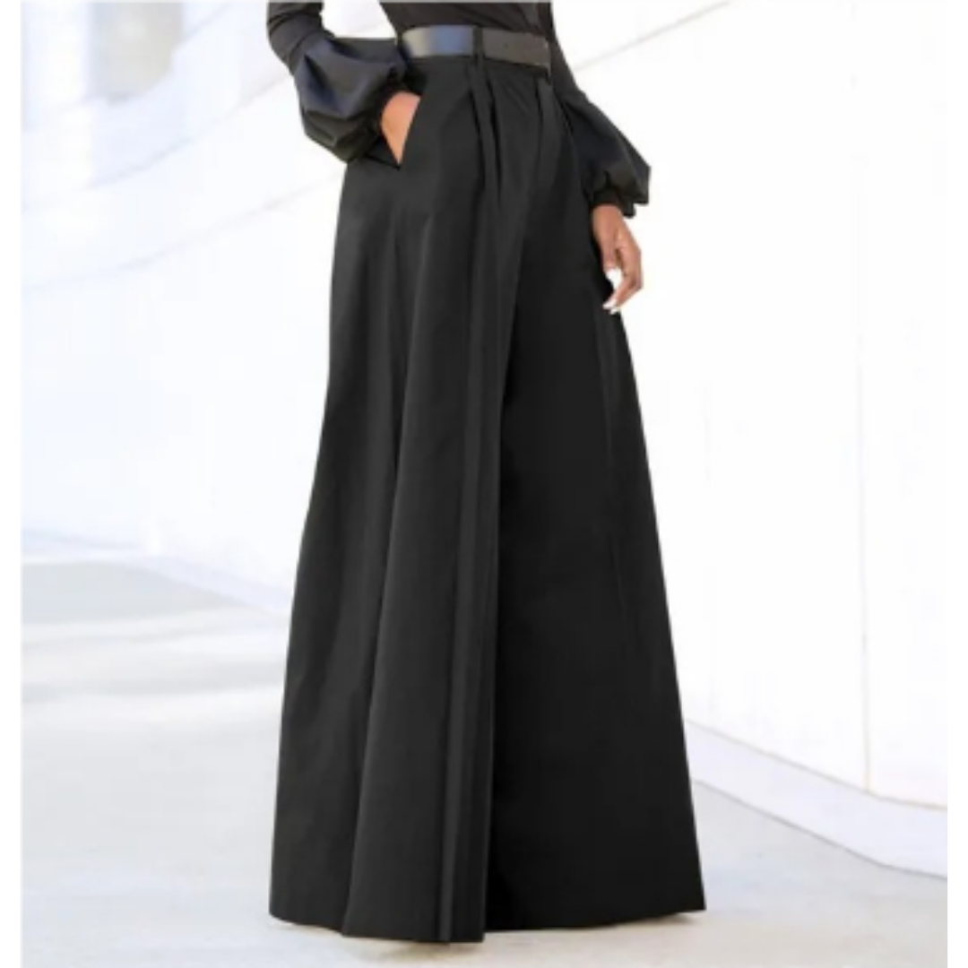 Jane | Women's High-Waisted Wide-Leg Palazzo Pants