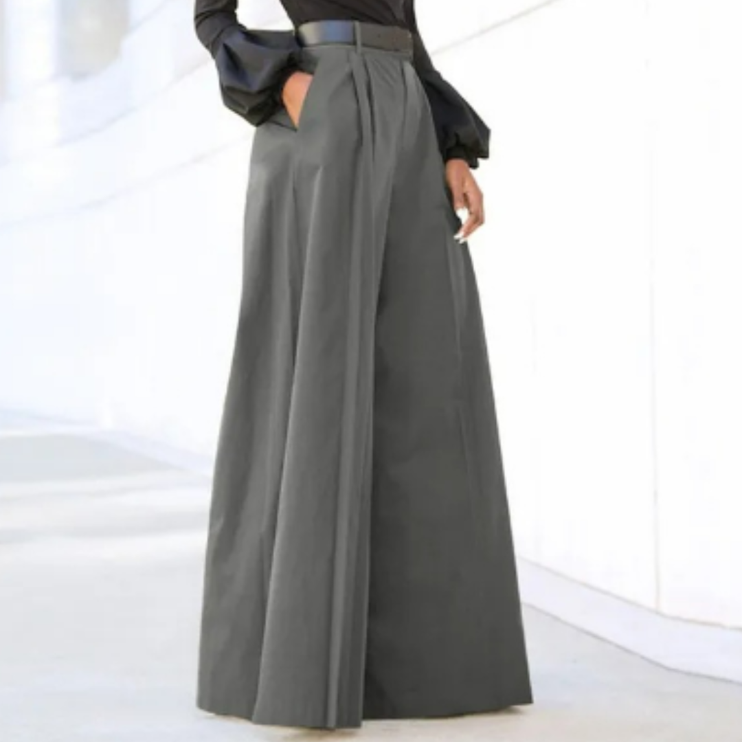 Jane | Women's High-Waisted Wide-Leg Palazzo Pants