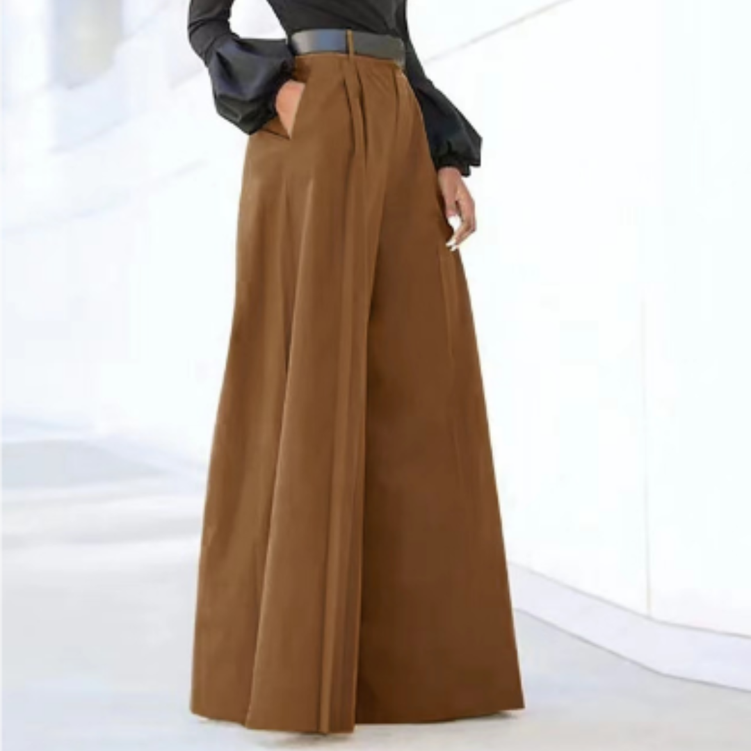 Jane | Women's High-Waisted Wide-Leg Palazzo Pants