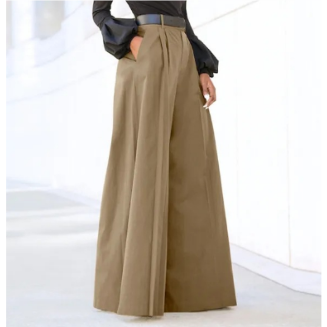 Jane | Women's High-Waisted Wide-Leg Palazzo Pants
