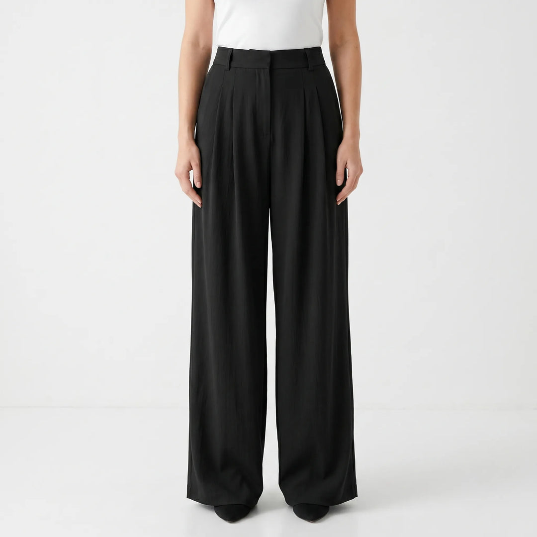 Sophia | Women's High-Waisted Wide-Leg Pants