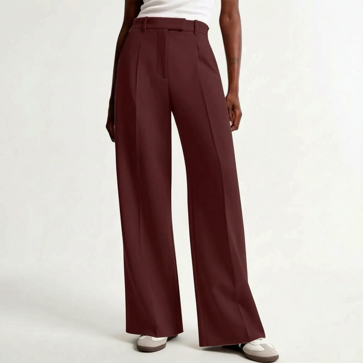 Gail | Women's High-Waisted Wide-Leg Pants