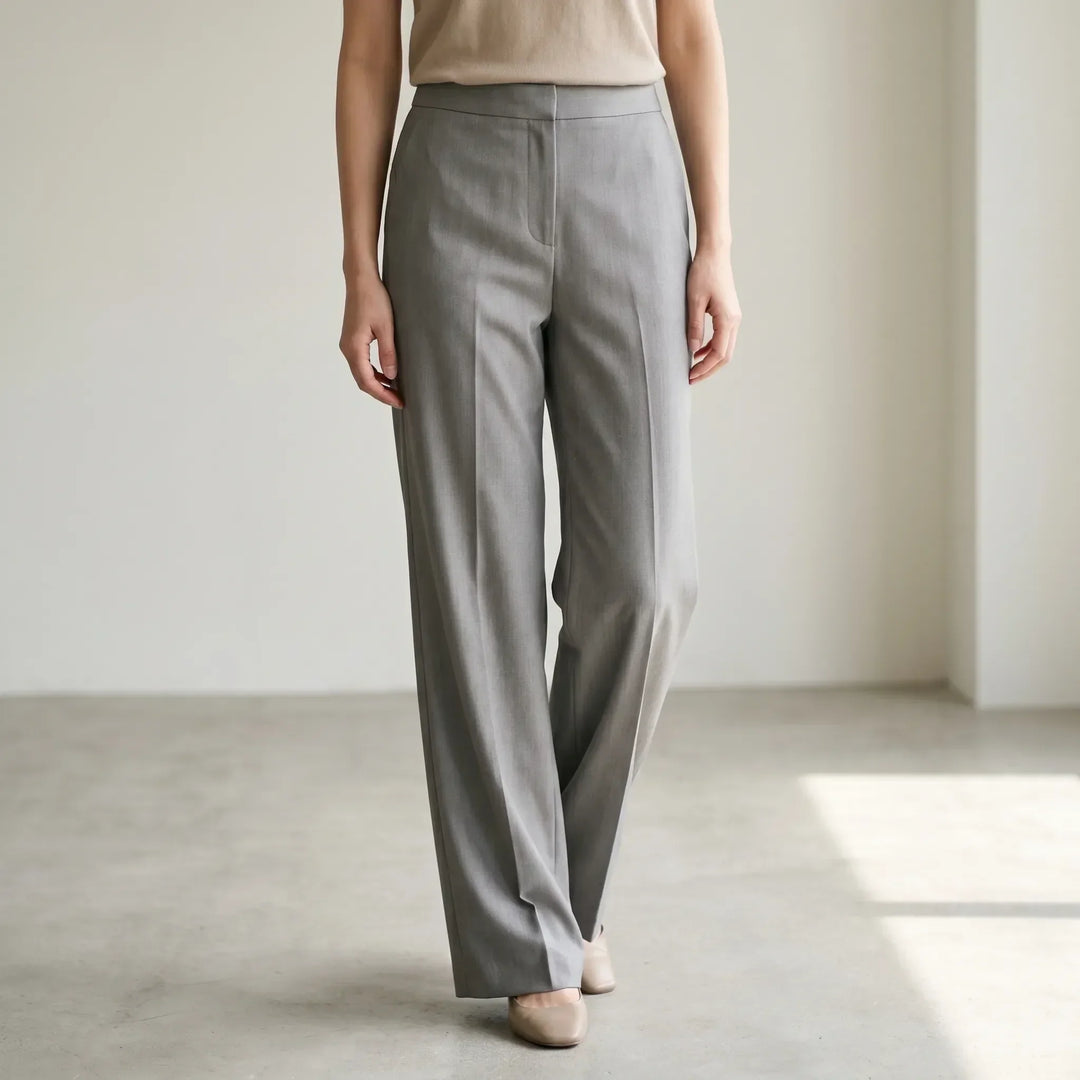 Gail | Women's High-Waisted Wide-Leg Pants