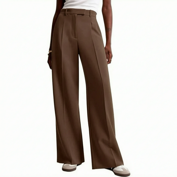 Gail | Women's High-Waisted Wide-Leg Pants