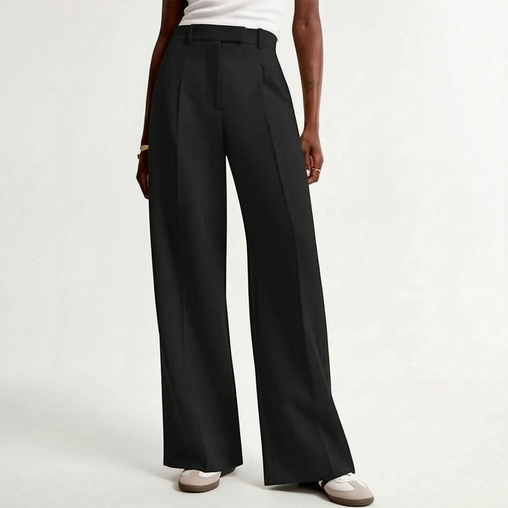 Gail | Women's High-Waisted Wide-Leg Pants