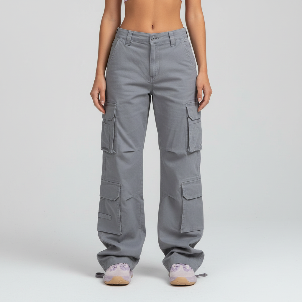 Valentina | Women's High Waist Cargo Trousers