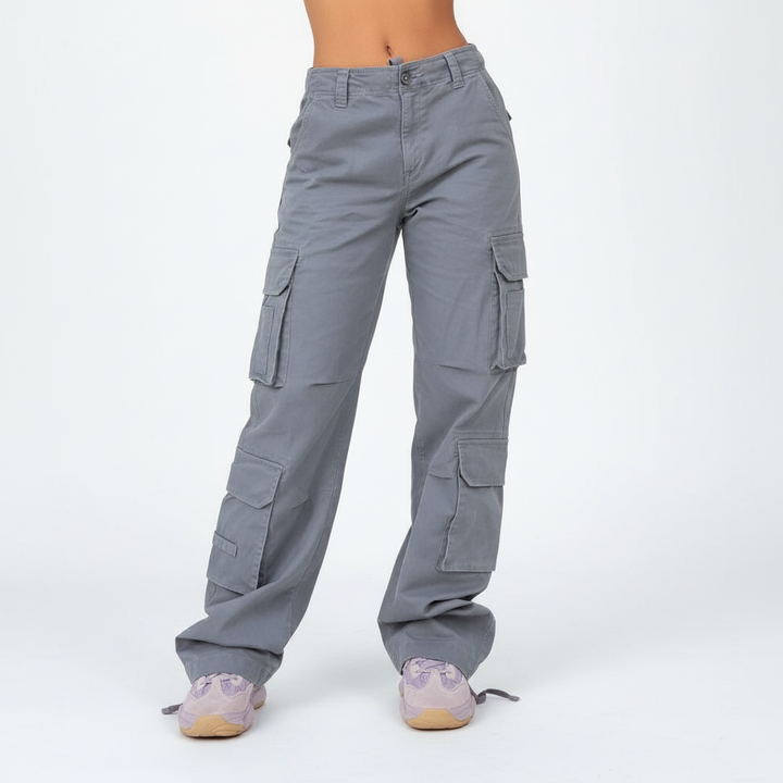 Valentina | Women's High Waist Cargo Trousers
