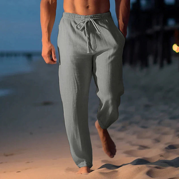 Men's Stylish Linen Pants for Casual Wear