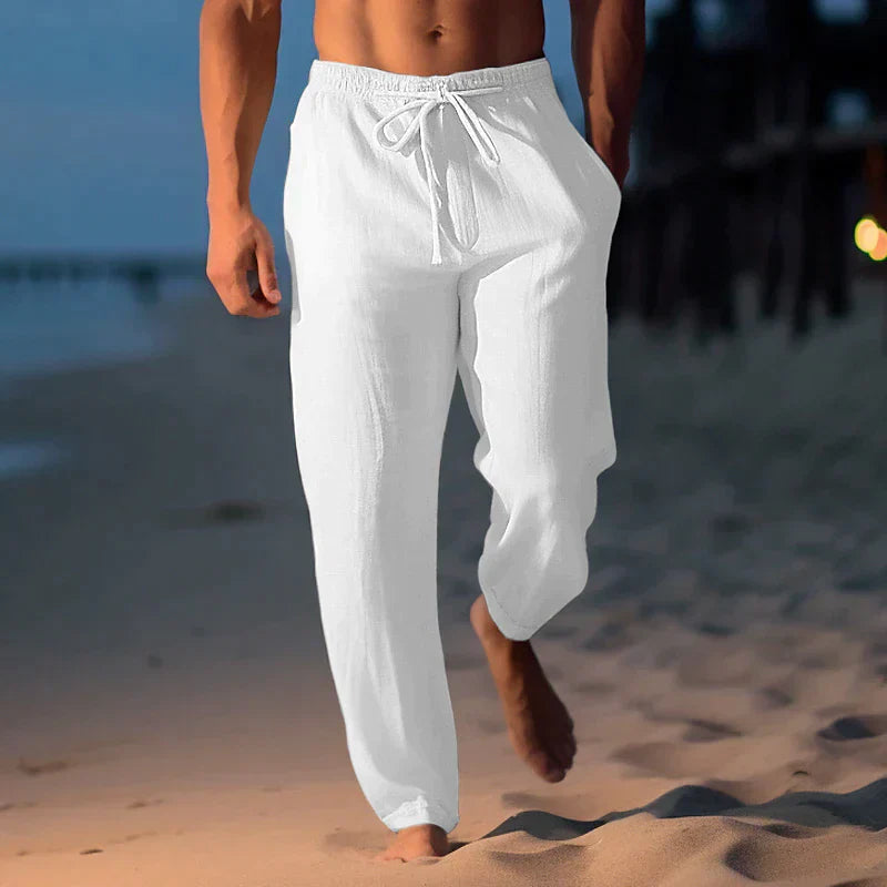 Men's Stylish Linen Pants for Casual Wear