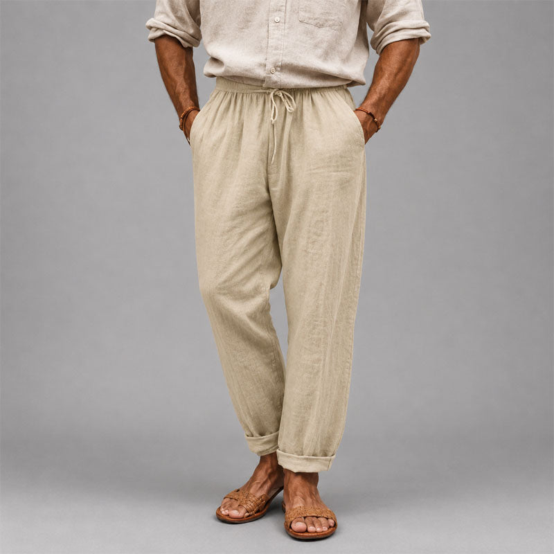 Hunter | Men's Relaxed Tapered Drawstring Trousers