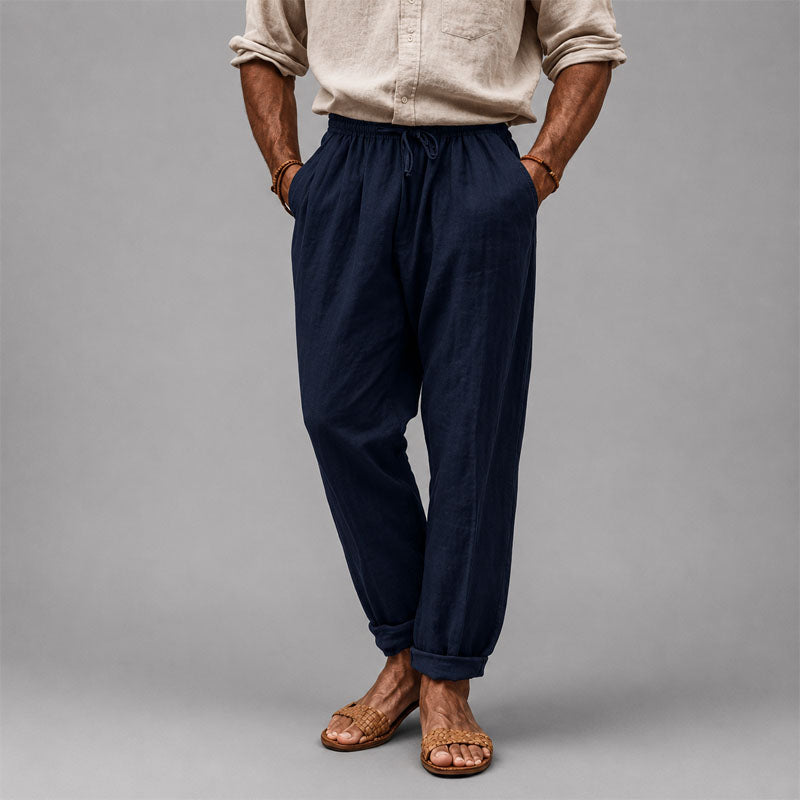 Hunter | Men's Relaxed Tapered Drawstring Trousers
