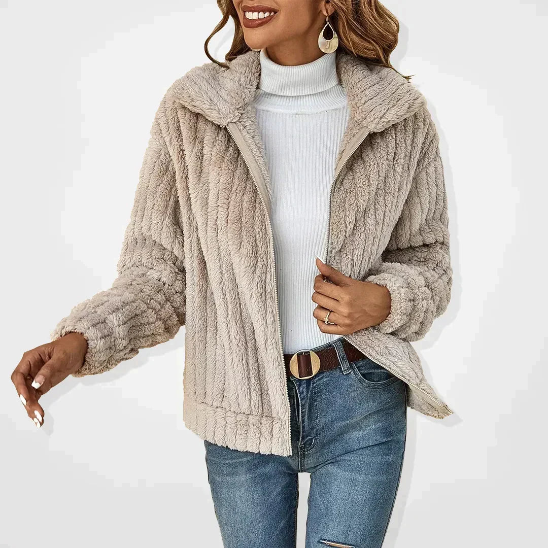 Women's Soft and Cozy Plush Cardigan