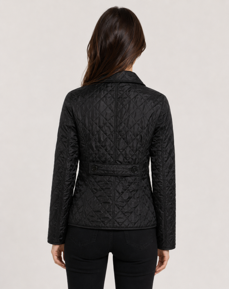Women's Tailored Fit Quilted Jacket for Year-Round Wear