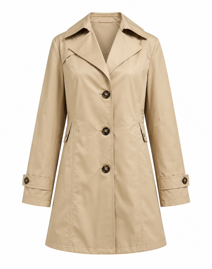 Women's Tailored Classic Trench Coat – Everyday Elegance