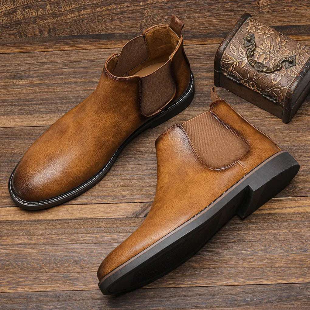 Men's Classic Chelsea Boots – Stylish Ankle Design for Any Occasion
