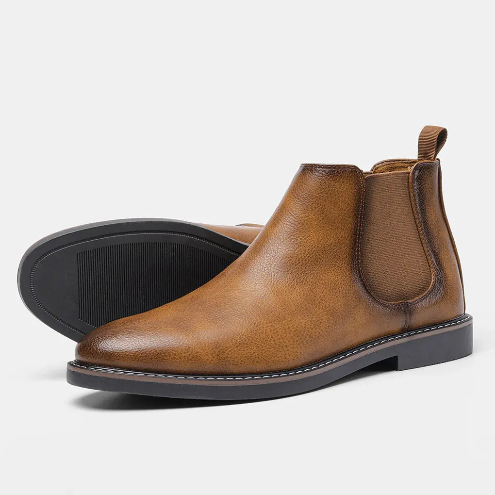 Men's Classic Chelsea Boots – Stylish Ankle Design for Any Occasion
