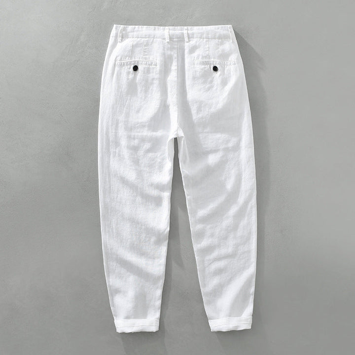 Jared | Men's Linen Tapered Pants