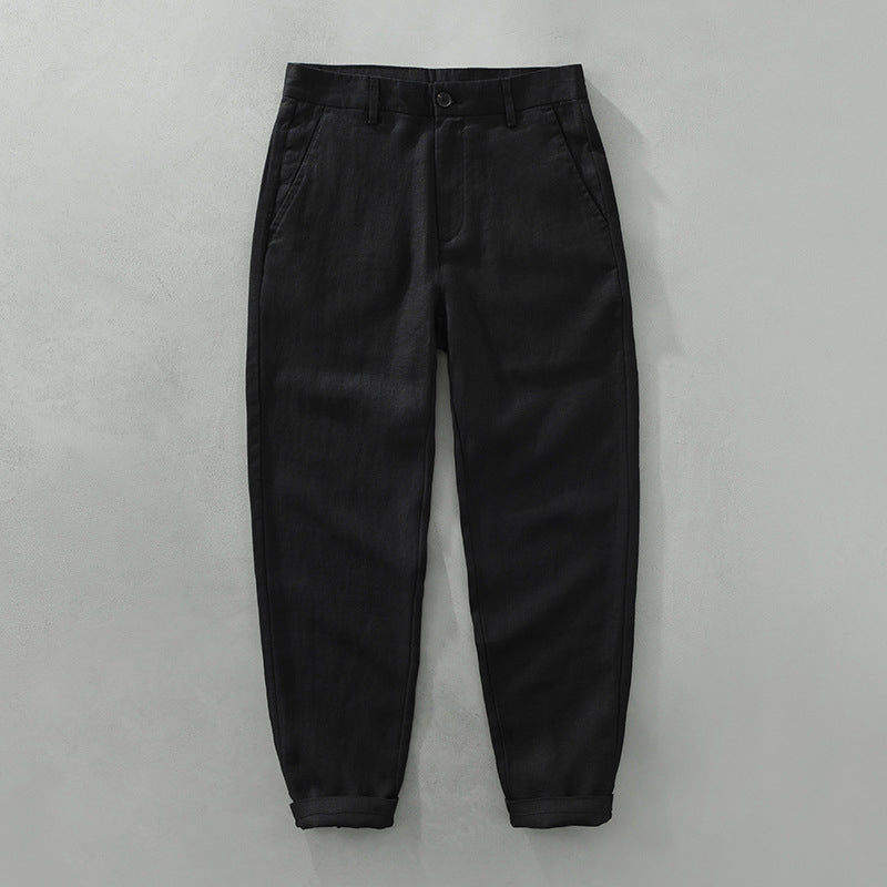 Jared | Men's Linen Tapered Pants