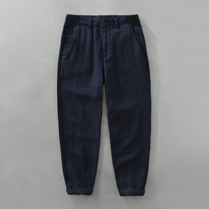 Jared | Men's Linen Tapered Pants