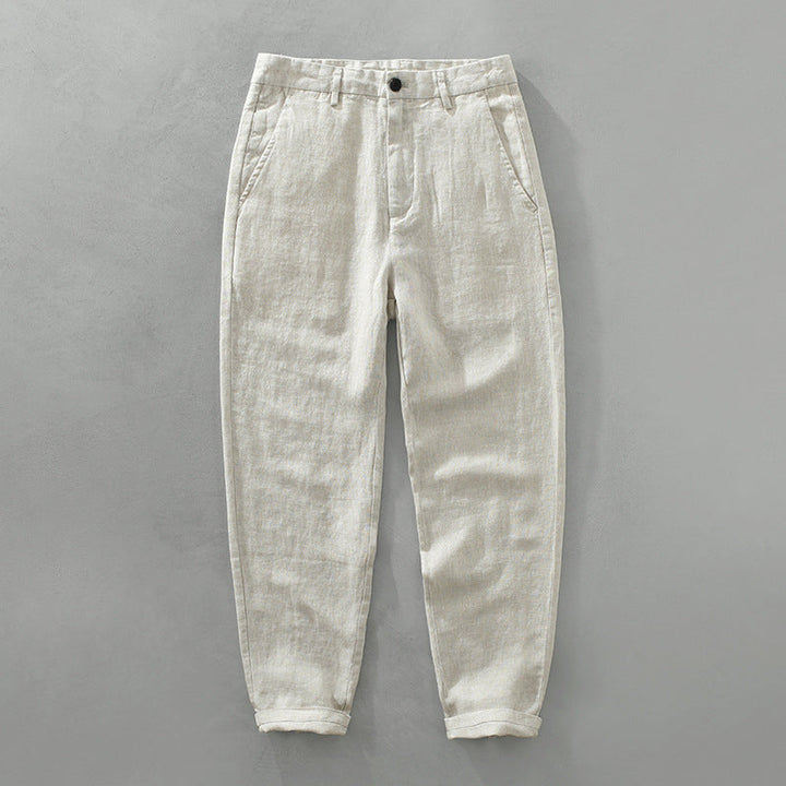 Jared | Men's Linen Tapered Pants