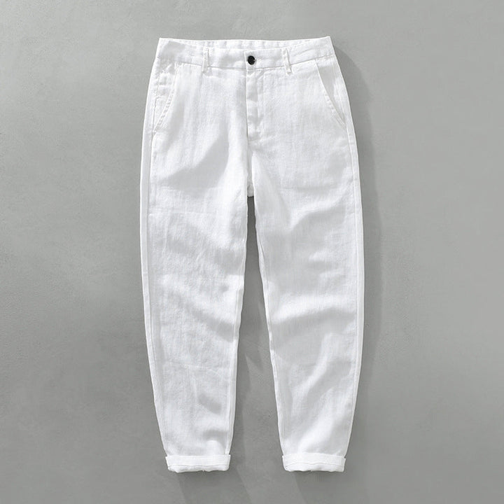 Jared | Men's Linen Tapered Pants