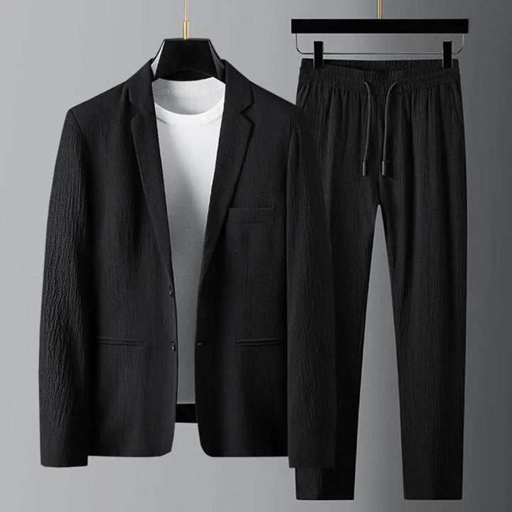 Julian | Men's Textured Two-Button Blazer and Trouser Set