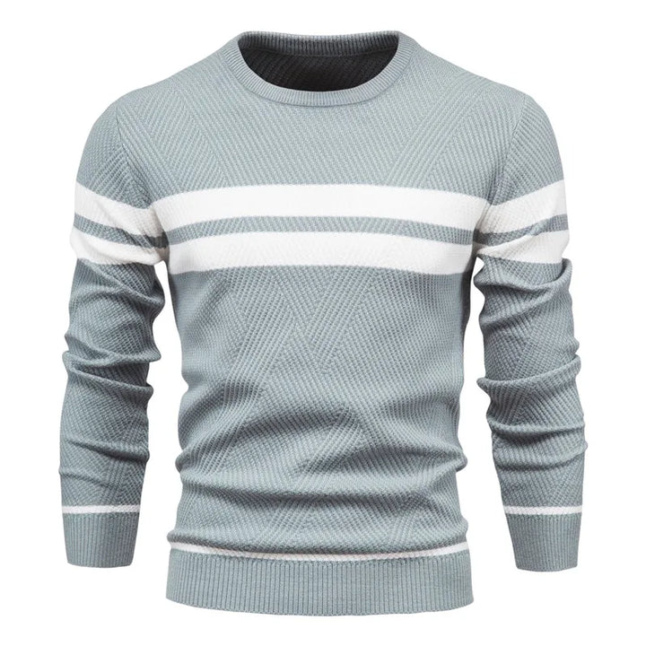 Men's coarse knit sweater