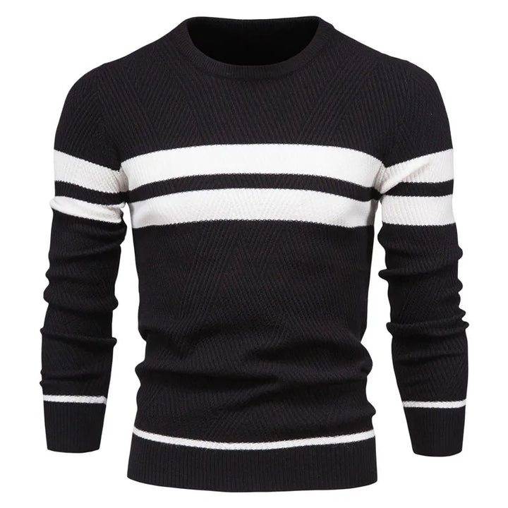 Men's coarse knit sweater