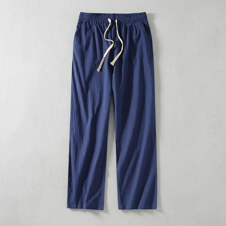 Kendrick | Men's Drawstring Straight-Leg Trousers