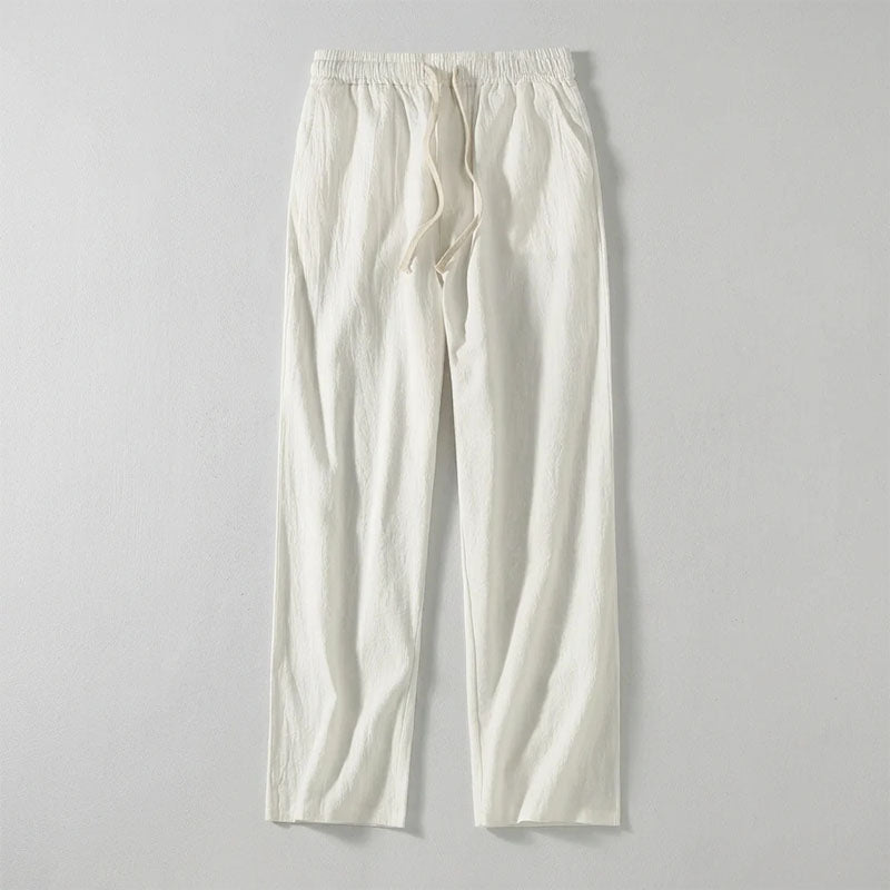 Kendrick | Men's Drawstring Straight-Leg Trousers