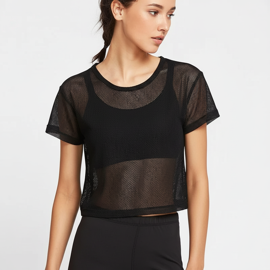 Athletic Wear | Women's Short-Sleeve Mesh Training Shirt