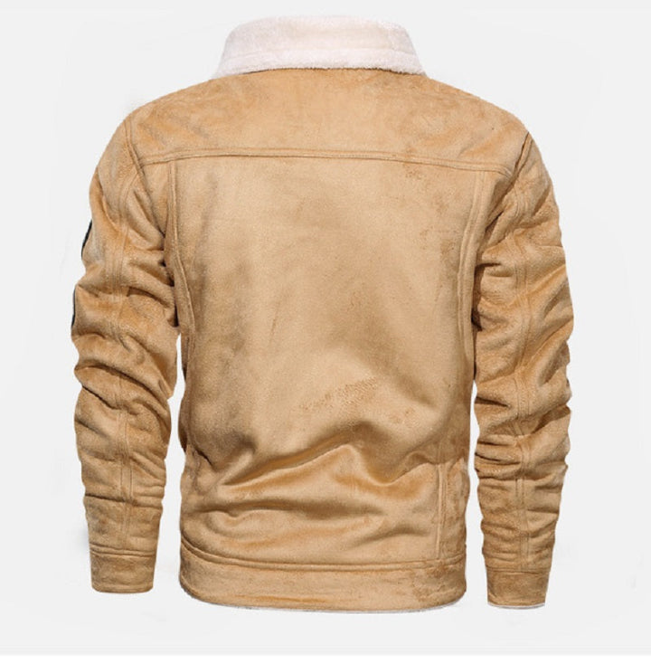 Men's Suede Jacket for Stylish Comfort and Versatility