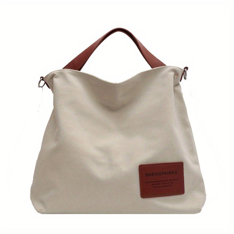 Women's Large Shoulder Canvas Tote Bag