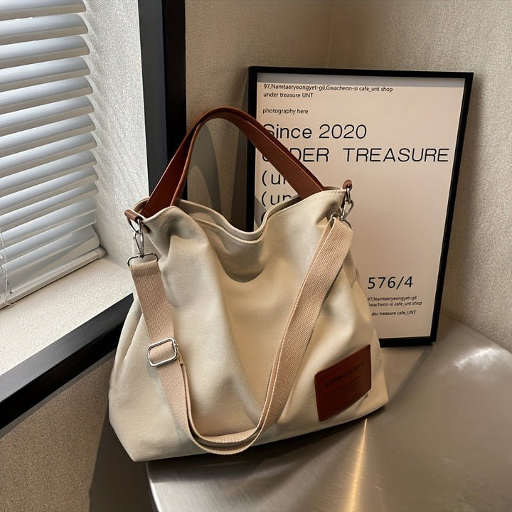 Women's Large Shoulder Canvas Tote Bag