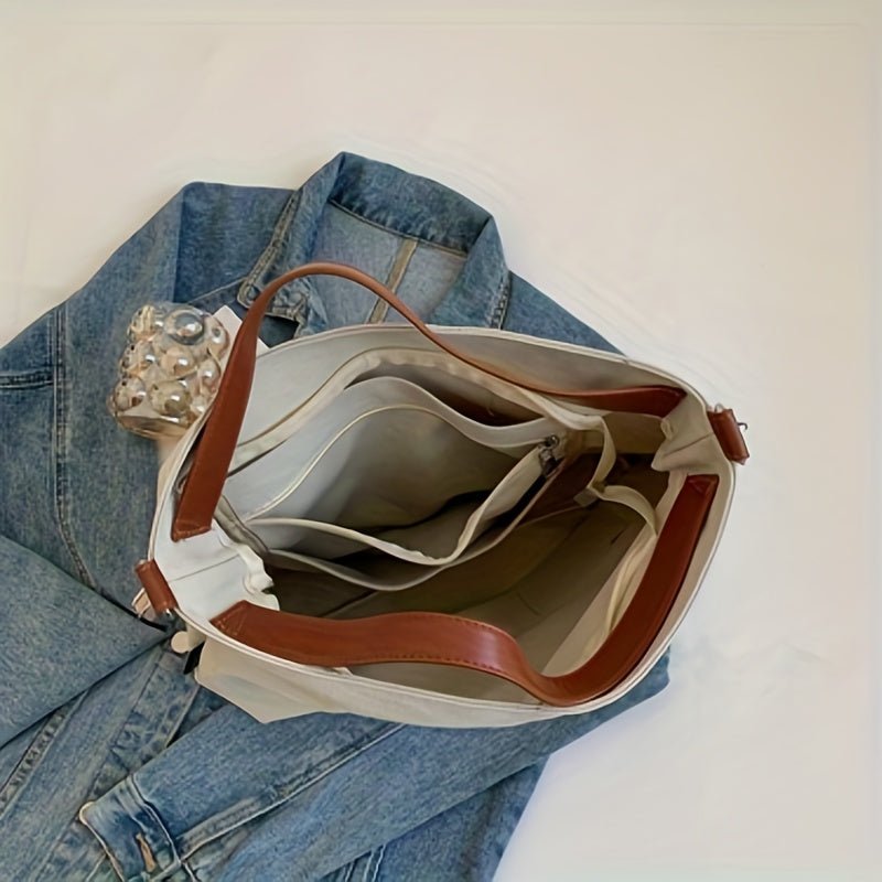 Women's Large Shoulder Canvas Tote Bag