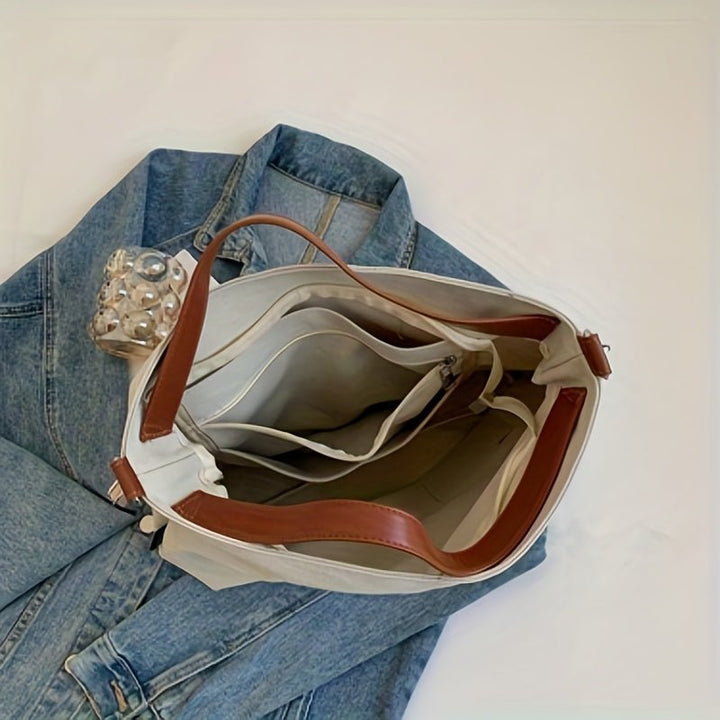 Women's Large Shoulder Canvas Tote Bag