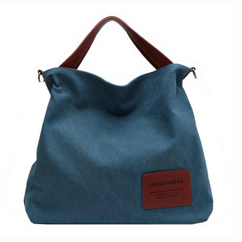 Women's Large Shoulder Canvas Tote Bag