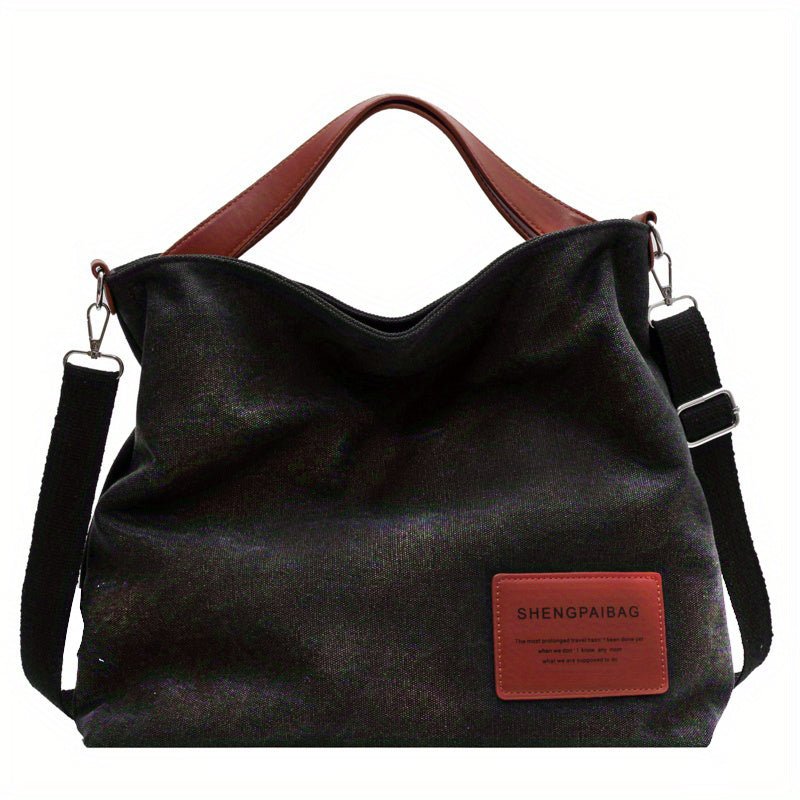 Women's Large Shoulder Canvas Tote Bag