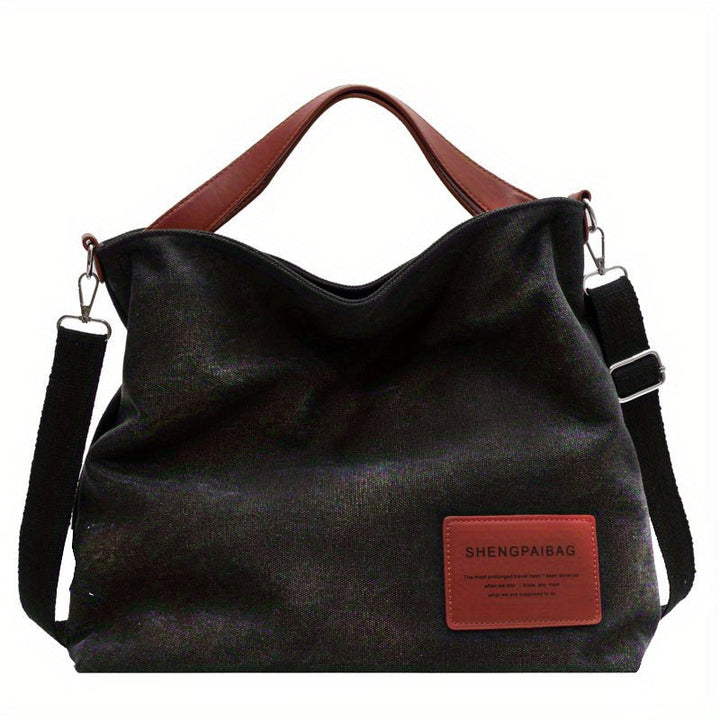 Women's Large Shoulder Canvas Tote Bag