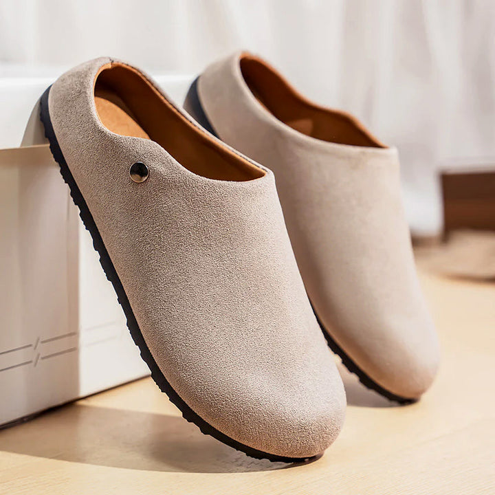 Women's Suede-Look Slip-On Clogs for Comfort and Style