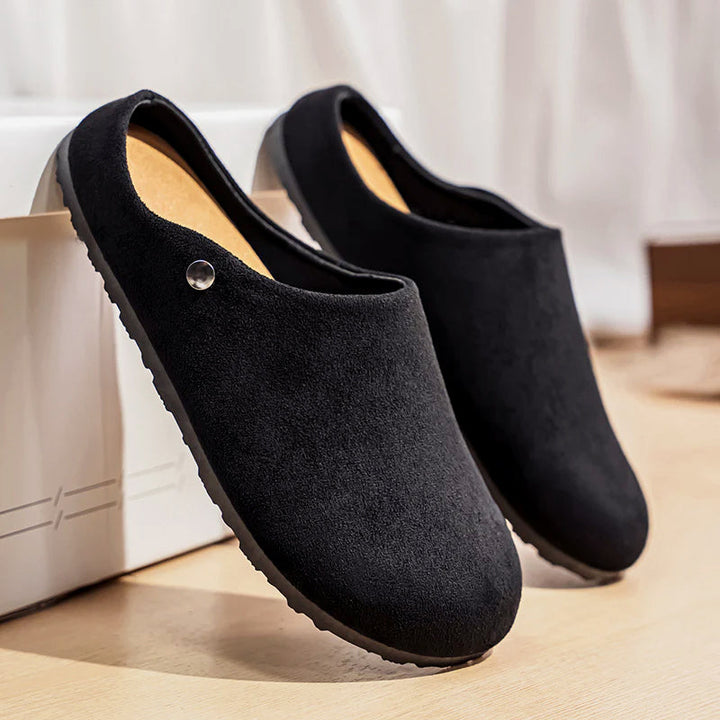 Women's Suede-Look Slip-On Clogs for Comfort and Style