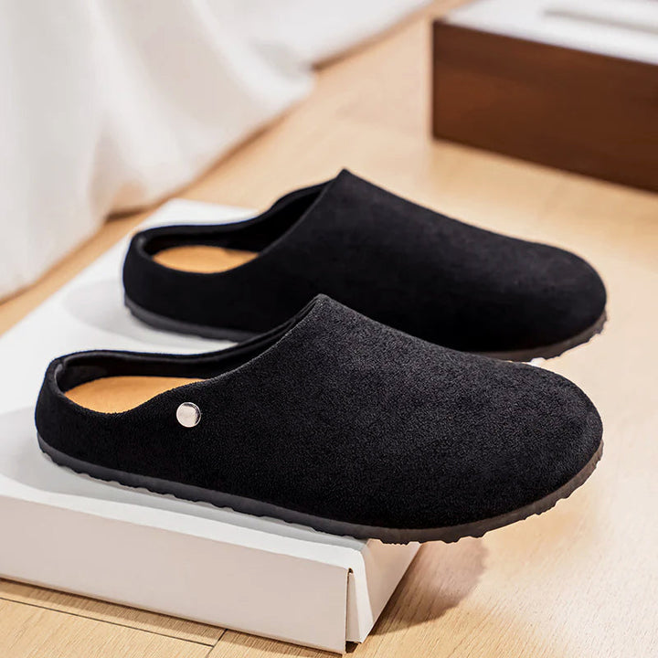 Women's Suede-Look Slip-On Clogs for Comfort and Style